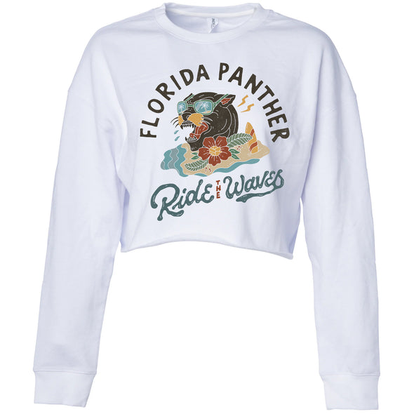 Florida Panther Cropped Sweater
