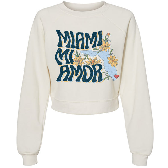 Miami mi Amor Florida Raglan Sweater