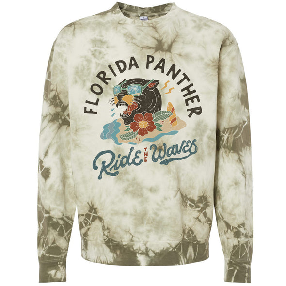 Florida Panther Tie Dye Sweater