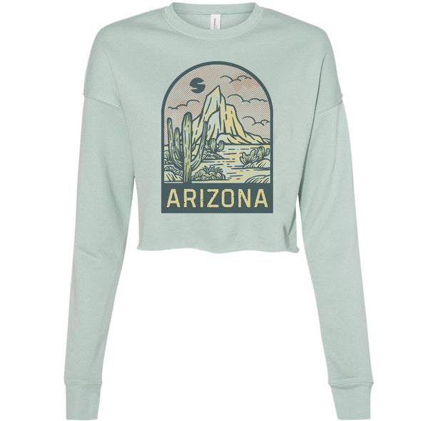 Arizona Desert Cropped Sweater-CA LIMITED