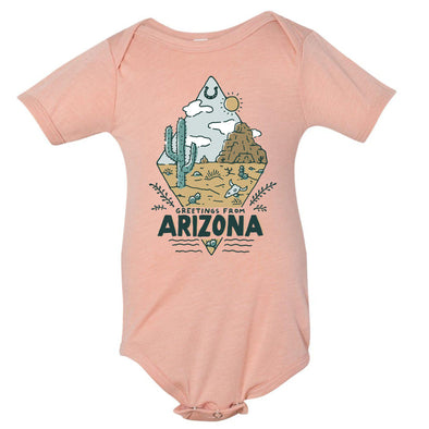 Arizona Diamond Baby Onesie-CA LIMITED