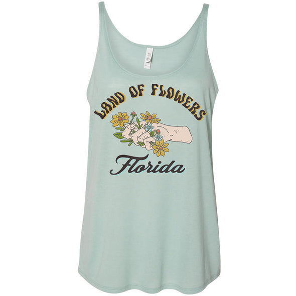 Land of Flowers Florida Flowy Tank