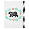 Bear CA Love White Spiral Notebook-CA LIMITED
