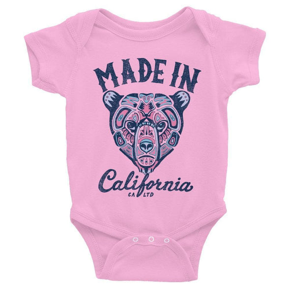 CA Mosaic Bear Baby Onesie-CA LIMITED