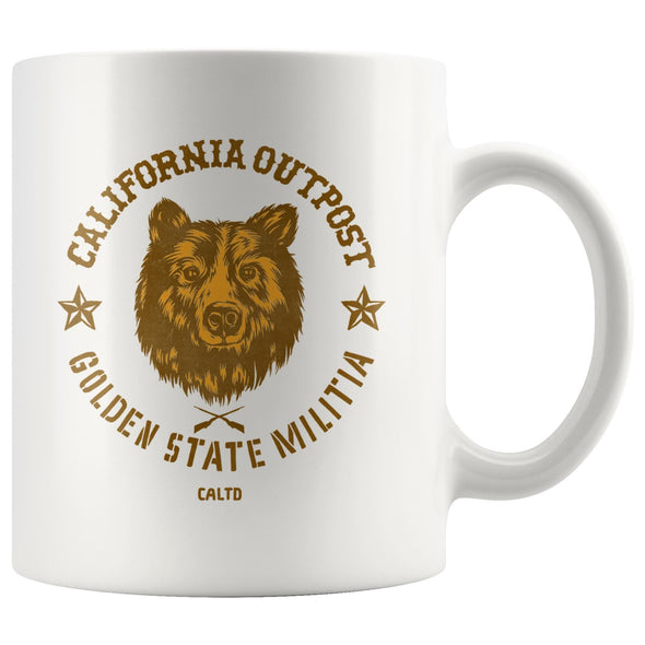 CA Outpost Bronze & Yellow Mug-CA LIMITED