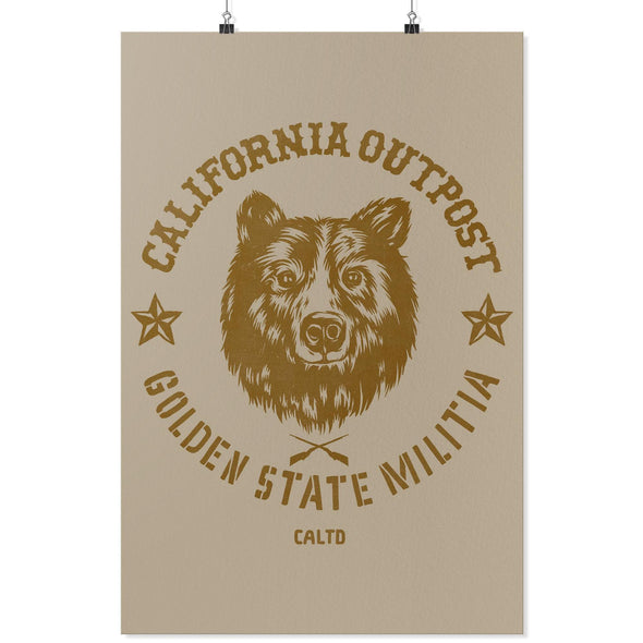 CA Outpost Cream Poster-CA LIMITED