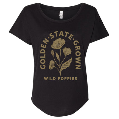 CA Wild Poppies Dolman-CA LIMITED