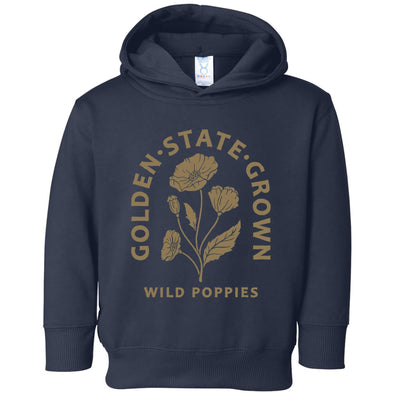 CA Wild Poppies Toddlers Hoodie-CA LIMITED