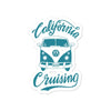 California Cruising Decal-CA LIMITED