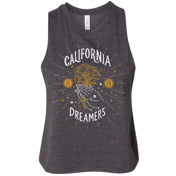 California Dreamers Cropped Tank-CA LIMITED