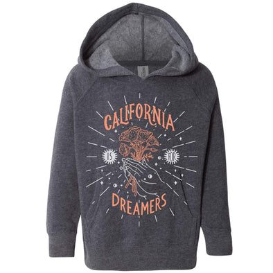 California Dreamers Raglan Toddlers Hoodie-CA LIMITED