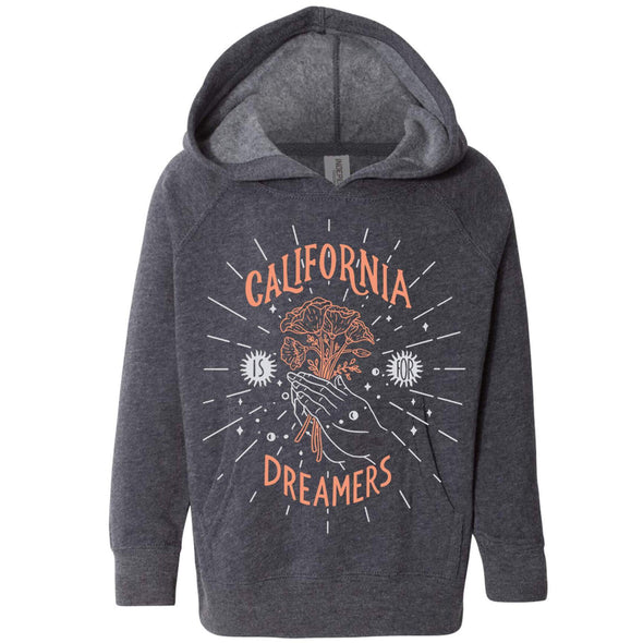 California Dreamers Raglan Toddlers Hoodie-CA LIMITED