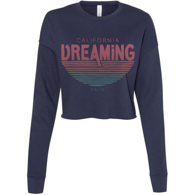 California Dreaming Cropped Sweater-CA LIMITED