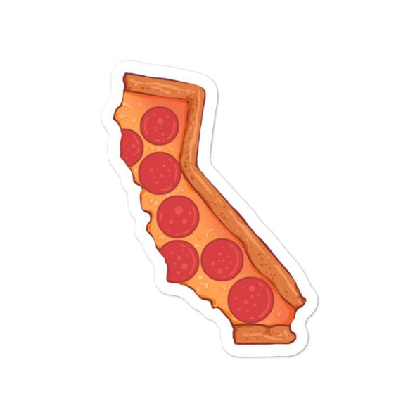 California Pizza Decal-CA LIMITED