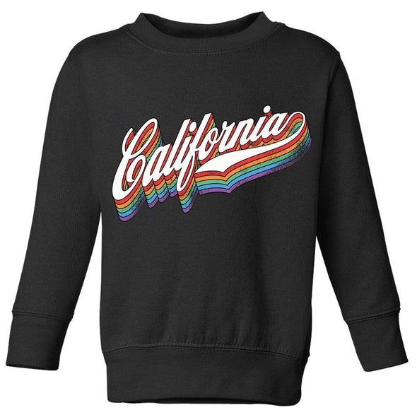 California Rainbow Toddlers Sweater-CA LIMITED