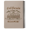 California Roamin' Cream Spiral Notebook-CA LIMITED