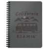 California Roamin' Grey Spiral Notebook-CA LIMITED