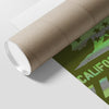 California Star Flag Olive Poster-CA LIMITED