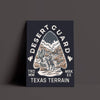 Desert Guard Texas Dark Blue Poster-CA LIMITED