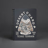 Desert Guard Texas Dark Blue Spiral Notebook-CA LIMITED