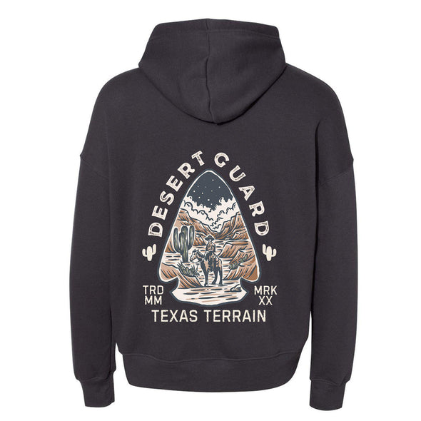 Desert Guard Texas Zipper Hoodie-CA LIMITED