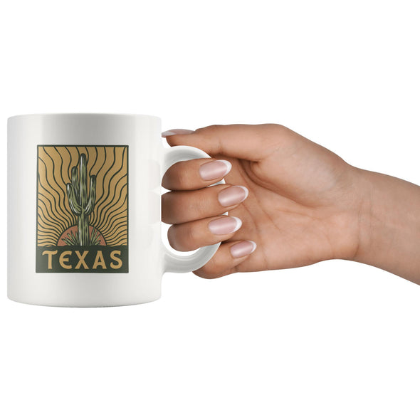 Desert Sunset TX Ceramic Mug-CA LIMITED