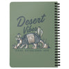 Desert Vibes Texas Military Green Notebook-CA LIMITED