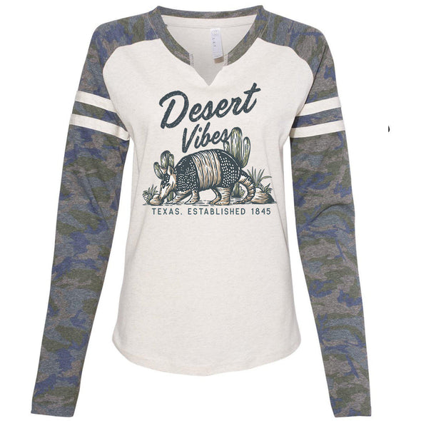 Desert Vibes Texas Varsity Sweater-CA LIMITED