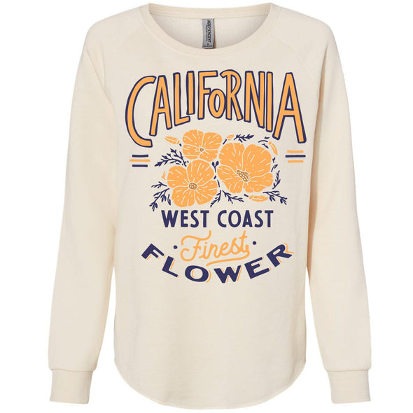 Finest Poppies Crewneck Sweatshirt-CA LIMITED