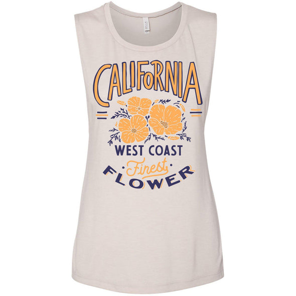 Finest Poppies Muscle Tank-CA LIMITED