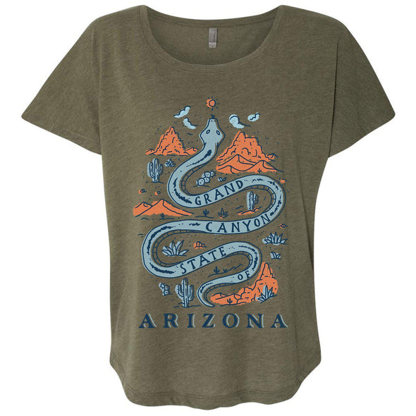 Grand Canyon Snake Arizona Dolman-CA LIMITED