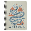 Grand Canyon Snake Arizona Green Ivory Notebook-CA LIMITED