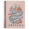 Grand Canyon Snake Arizona Peach Notebook-CA LIMITED