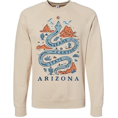 Grand Canyon Snake Arizona Raglan Sweater-CA LIMITED