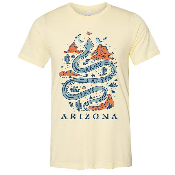 Grand Canyon Snake Arizona Tee-CA LIMITED