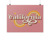 Groovy California Mauve Poster-CA LIMITED
