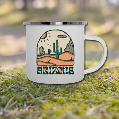Groovy Desert Arizona Camper Mug-CA LIMITED