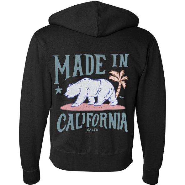 Made in California Zip Up Hoodie-CA LIMITED