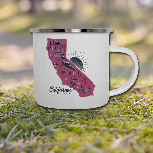 Map CA Love Camper Mug-CA LIMITED