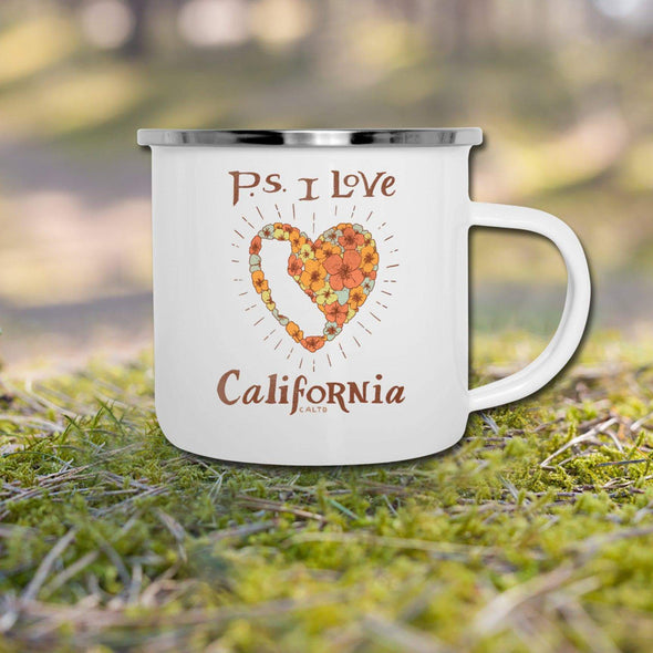 P.S. I Love California Camper Mug-CA LIMITED