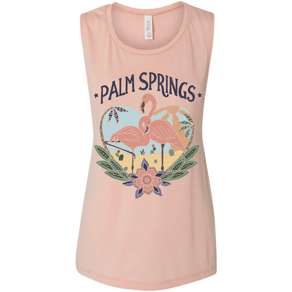 Palm Springs Muscle Tank-CA LIMITED