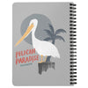 Pelican Paradise Grey Spiral Notebook-CA LIMITED