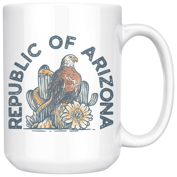 Republic of Arizona Ceramic Mug-CA LIMITED