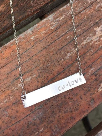 SILVER CA LOVE NECKLACE-CA LIMITED