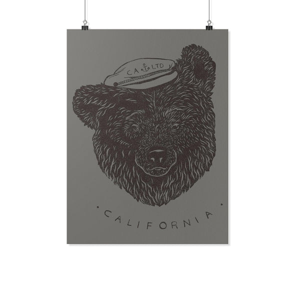 Sailor Bear Grey Poster-CA LIMITED