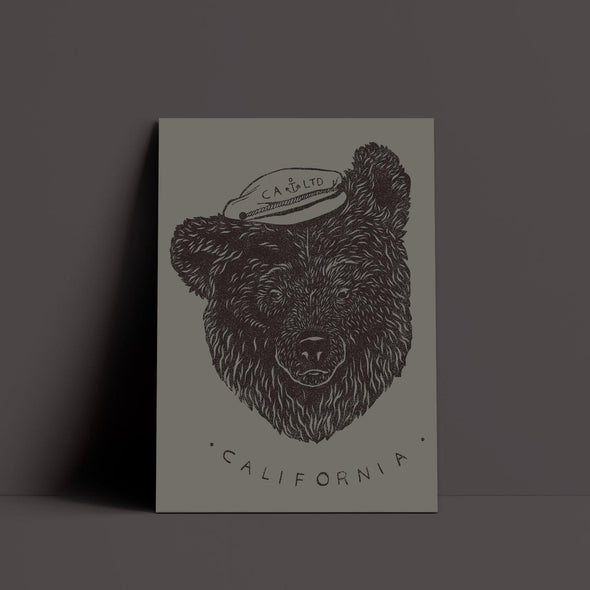 Sailor Bear Grey Poster-CA LIMITED