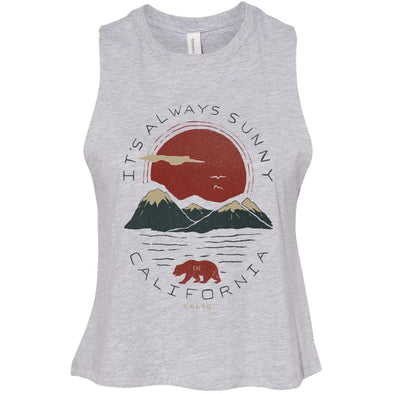 Sunny California Cropped Tank-CA LIMITED