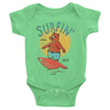 Surfin Bear Baby Baby Onesie-CA LIMITED