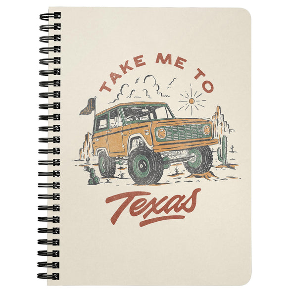 Take Me TX Bone Notebook-CA LIMITED