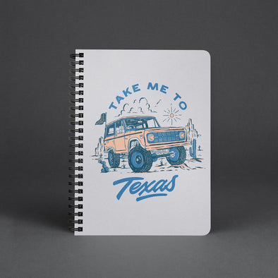 Take Me TX Grey Notebook-CA LIMITED